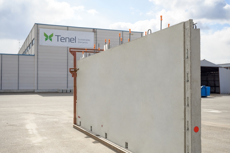 Tenel toimittaa betonielementit A-Kruunun asuinrakennushankkeelle Keski-Pasilassa